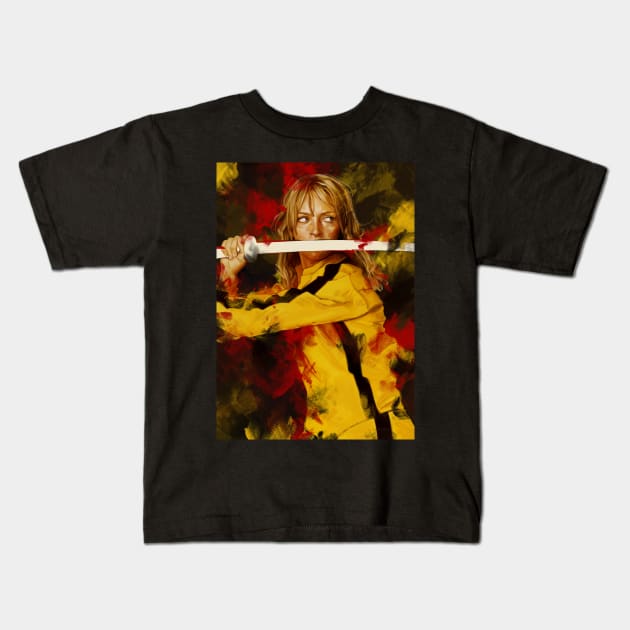 Kill Bill Kids T-Shirt by dmitryb1